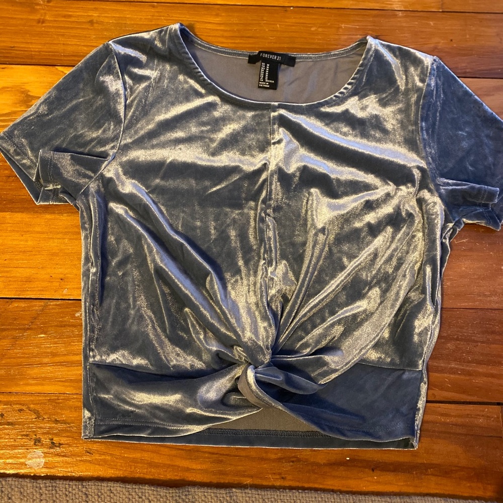 Velvet shirt